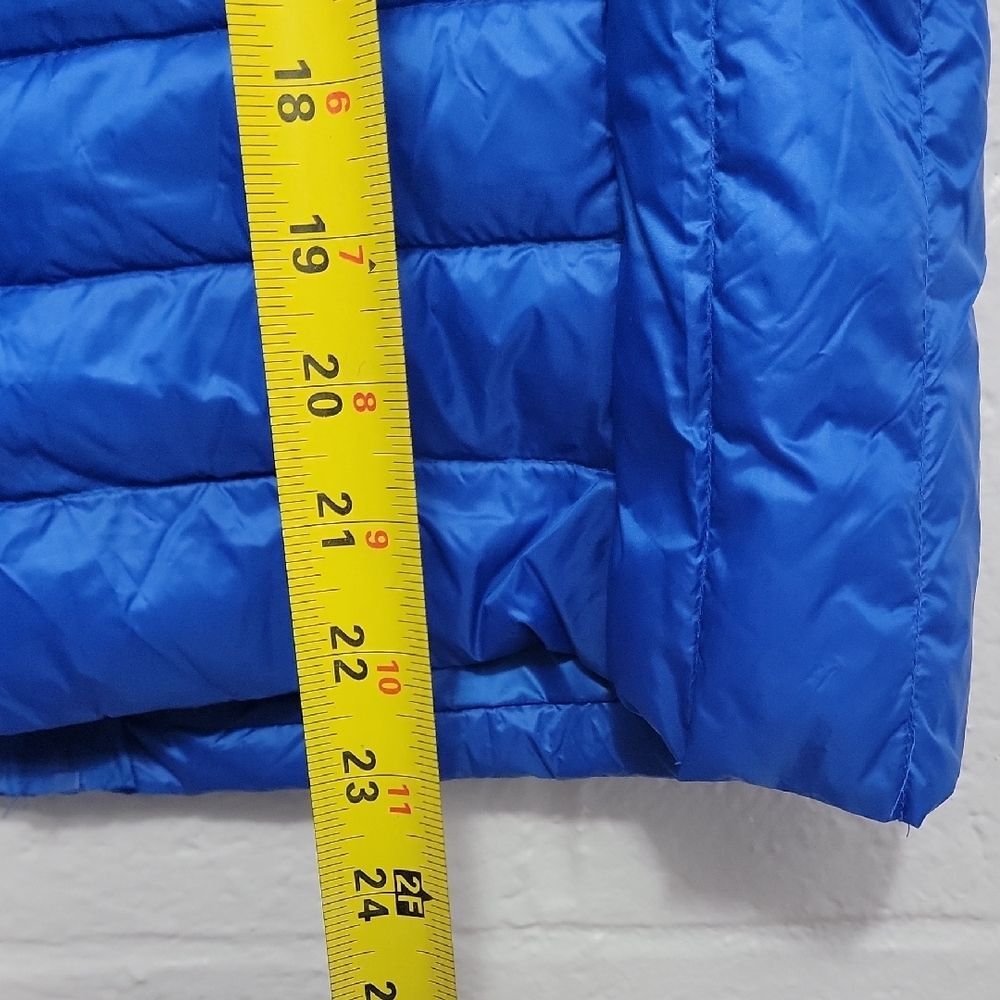 Be Inspired Blue Down Packable Puffer Vest Size L - Picture 14 of 14